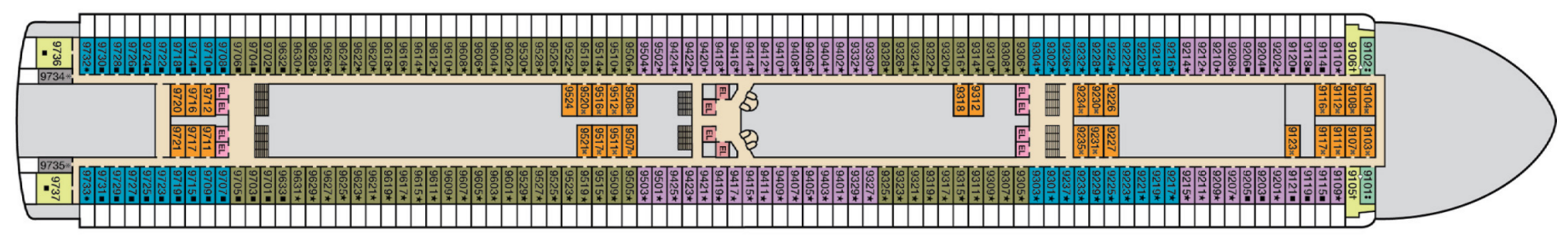 Deck 9 plan